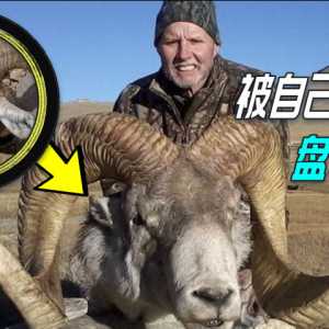 被自己角“戳死”有多委屈？盘羊进化失误，没想到天敌是自己？