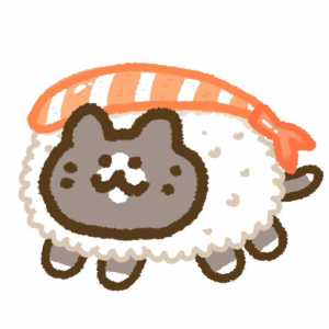 Beached Fish丨猫猫食物可爱头像