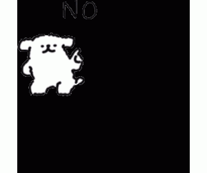 马尔济斯狗勾‖动图白底表情包