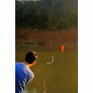 拜托，打水漂还会定向真的很酷